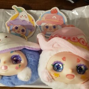 Kimmon Hat Bubble Series Plush Keychain Set